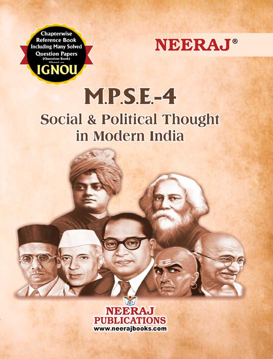 Social and political Thought in Modern India